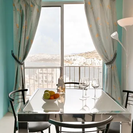 Seaview 5mn From Sea Xemxija - Happy Apartmán