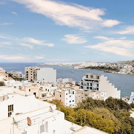 Apartmán Seaview 5mn From Sea Xemxija - Happy *